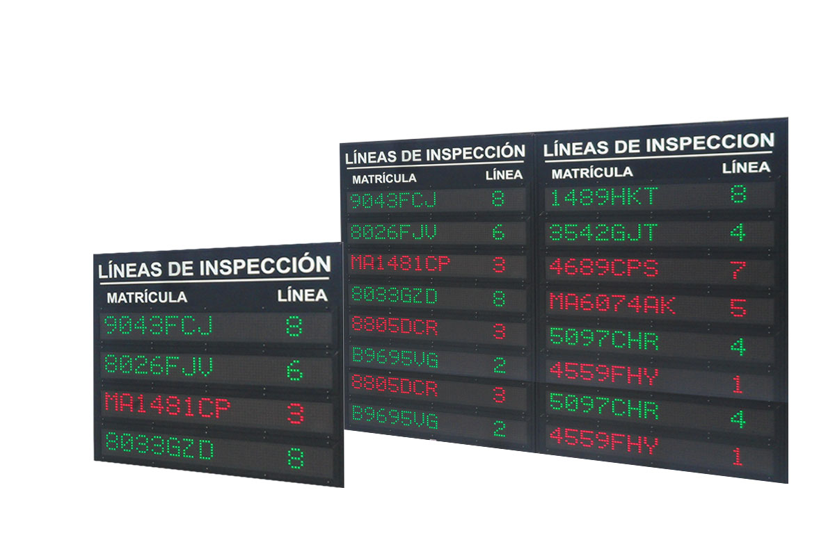 14 Pantallas LED de información ciudadana p10 Full Color en Valladolid