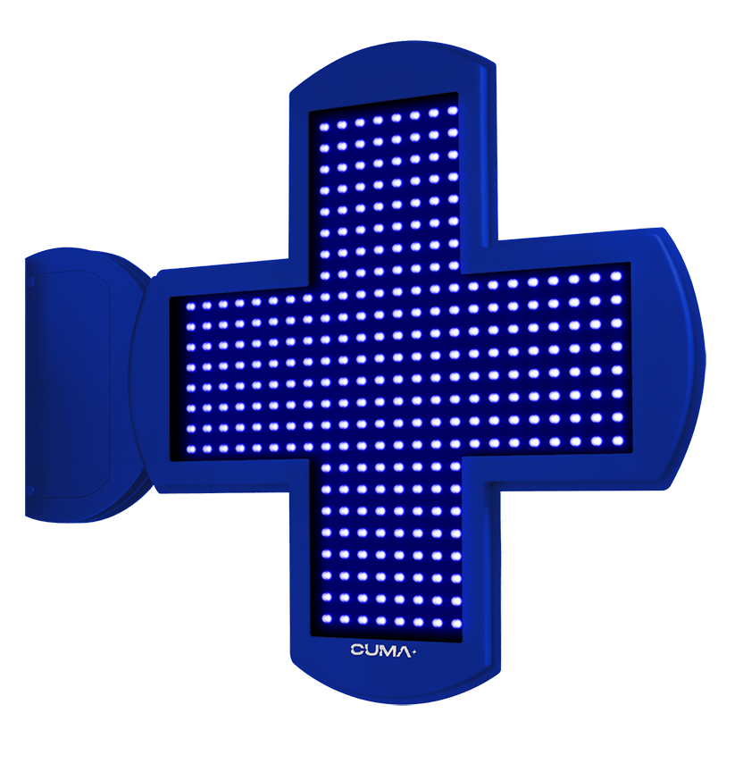 Cruz de Veterinaria LED