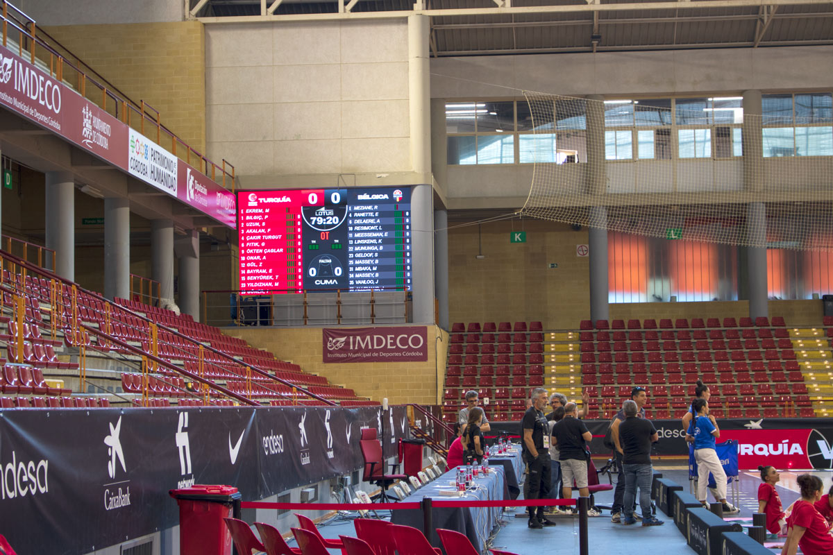 Pantallas LED deportivas en Córdoba para la Selección Absoluta Femenina