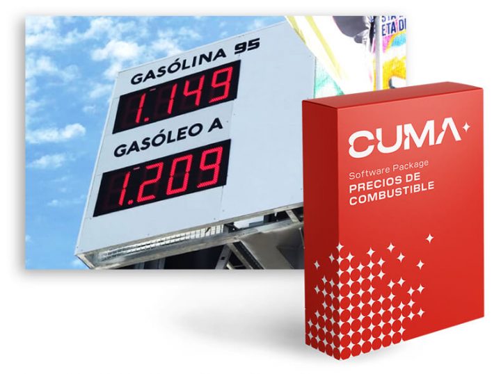 Precios de Combustible con dígitos grandes - PS03
